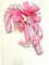 Christmas Candy Cane with a unicorn, Christmas Centerpiece, Candy Cane Decor, Candy Cane Door Hanger product 5